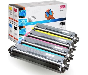 Brother Huismerk Brother TN-423 Toners Multipack (zwart + Blauw + Geel + Rood) XL Capaciteit