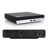 HP HP	HP ProDesk 400 G4 DM	Systems	6BE52ES#ABH	8CC9044663	Win 10	Tiny	Intel(R) Core(TM) i3-8100T CPU @ 3.10GHz	 	8192	128