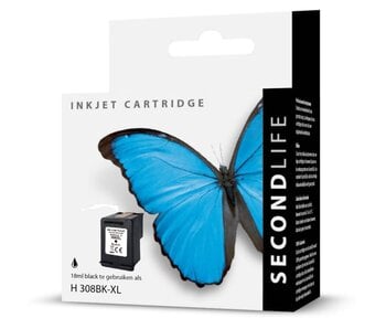 SecondLife SecondLife - HP 308 XL Black