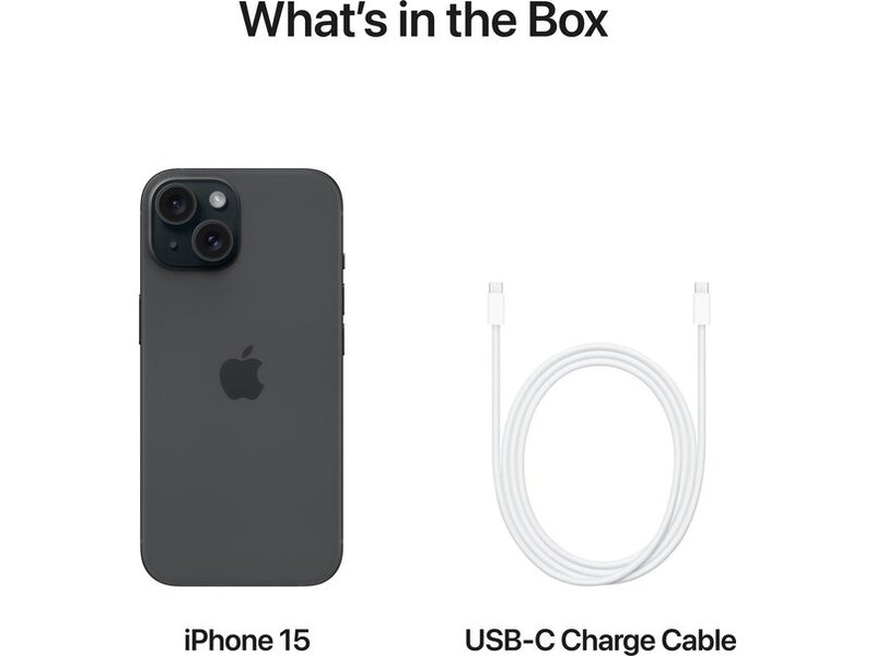 Apple  APPLE iPhone 15/128GB/Black