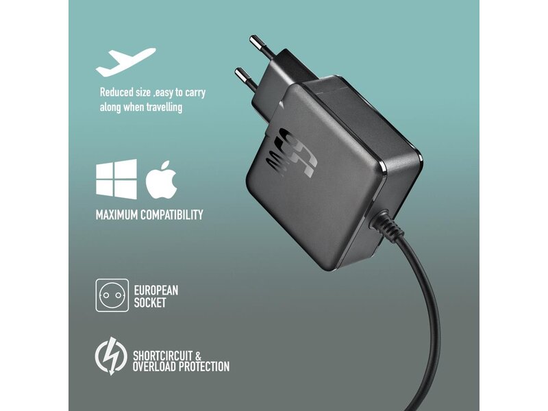NGS GAN 65W-C 65W TYPE-C WALL LAPTOP CHARGER PD/PPS PROTOCOLS, GAN TECH.