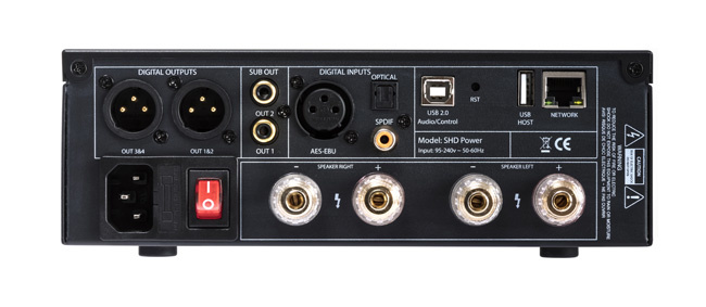 MiniDSP MiniDSP SHD Power:  Streaming Amplifier met Dirac®  live en DSP