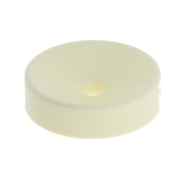 Tonar Single Adapter  ( ivory kunststof )