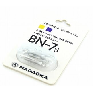Nagaoka BN7s Screws Silver