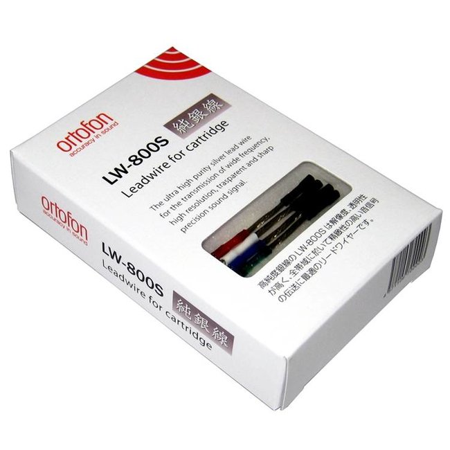 Ortofon LW-800S Headshell Leads=Pure Silver=