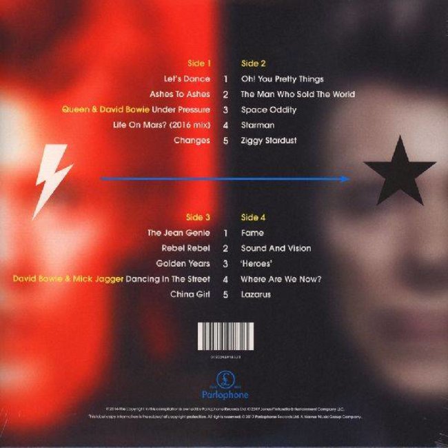 David Bowie Legacy ( The Very Best Of David Bowie ) ( 180g vinyl 2LP )