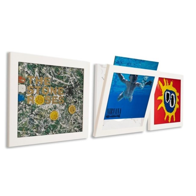 ArtVinyl Play & Display 3pack White