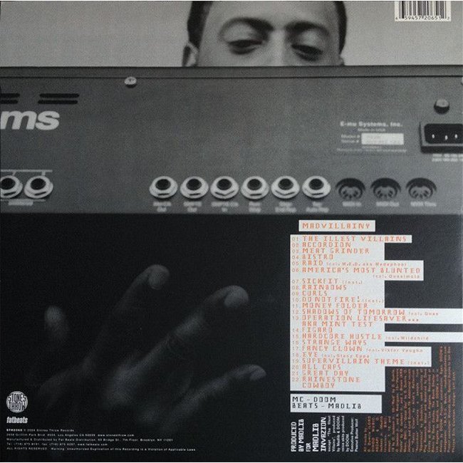 Madvillain Madvillany ( MF Doom & Madlib ) ( reissue vinyl 2P )