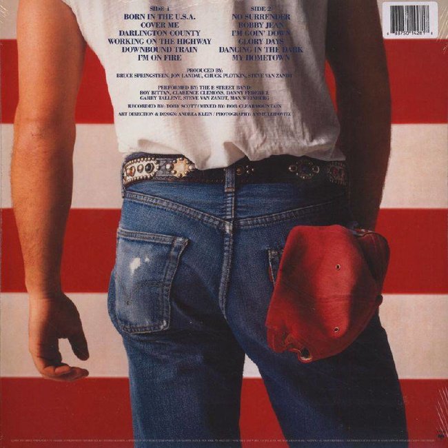 Bruce Springsteen Born in The U.S.A.   ( 180g vinyl record LP )