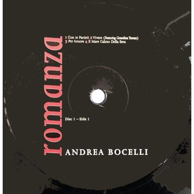 Andrea Bocelli Romanza (compilation ) (180g vinyl 2LP )
