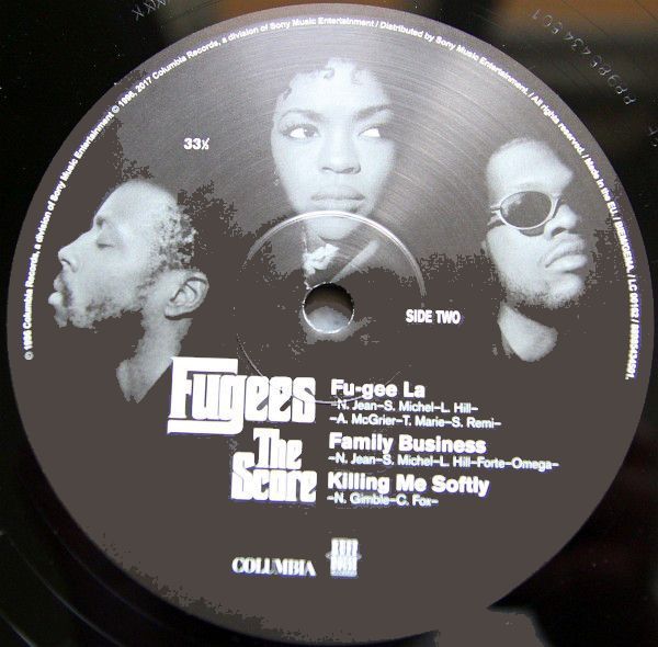 fugees the score cd cover