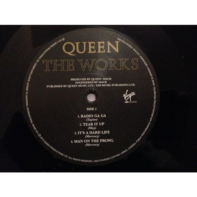 Queen Works  ( HQ remaster 180g vinyl LP )