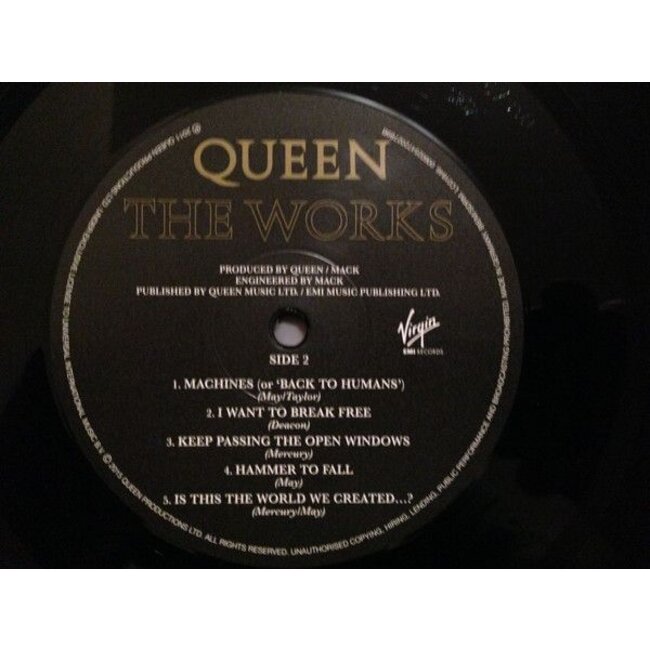 Queen Works  ( HQ remaster 180g vinyl LP )