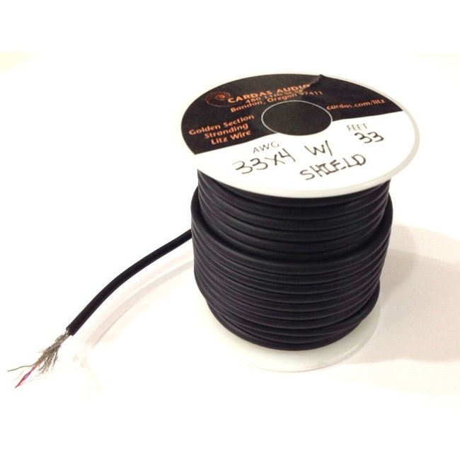 Cardas Armwire 4x33AWG ( Shielded ) (per cm)