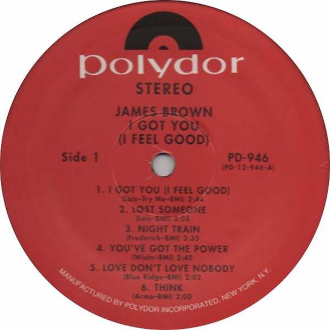 James Brown I Got You ( I Feel Good ) (vinyl LP )