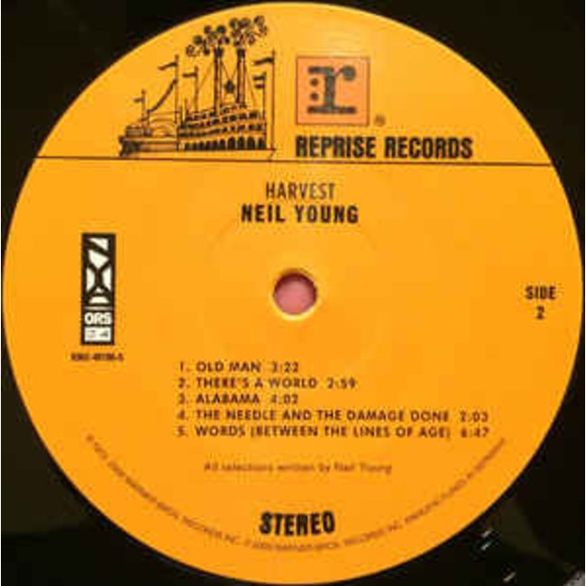 Neil Young Harvest ( cut from master tapes HQ vinyl LP )