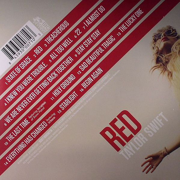 Taylor Swift Red 180g Vinyl 2lp Vinylvinyl Taylor Swift Red 180g Vinyl 2lp Vinylvinyl