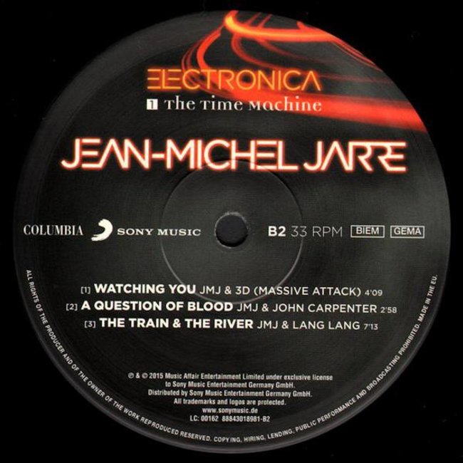 Jean-Michel Jarre Electronica 1: the Time Machine ( 180g vinyl 2LP )