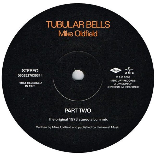 T-shirt Coton Mike Oldfield Tubular Bells - Design Album, Coupe Classique Homme