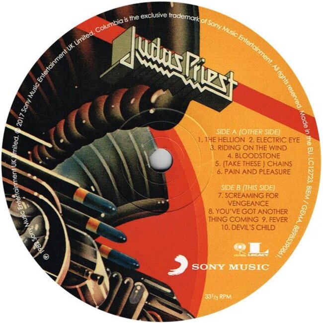 Judas Priest Screaming for Vengeance (180g vinyl LP )
