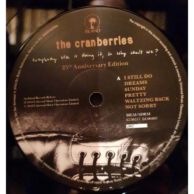 Cranberries Everybody Else Is Doing It, So Why Can't We? ( vinyl LP