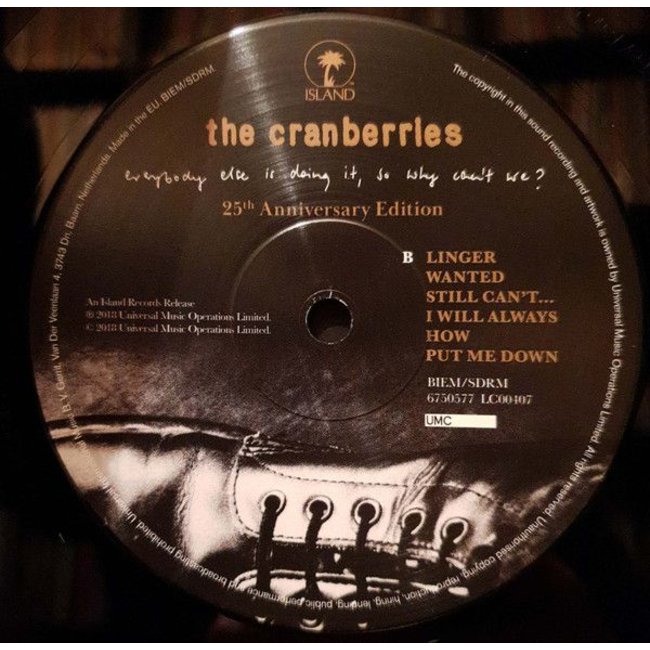 Cranberries Everybody Else Is Doing It, So Why Can't We? ( vinyl LP