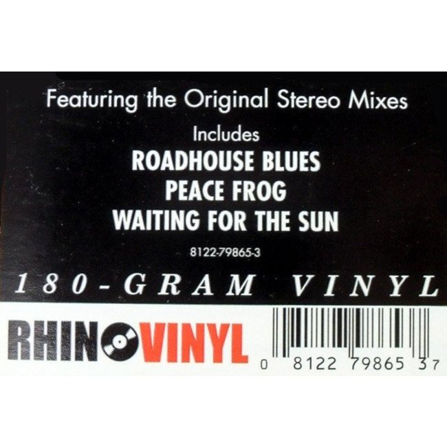 Doors, the Morrison Hotel ( Stereo remaster) 180g vinyl LP