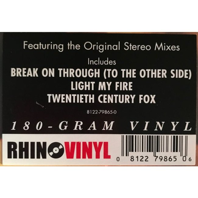 Doors, the Doors ( original Stereo Mixes ) (180g  vinyl  LP)