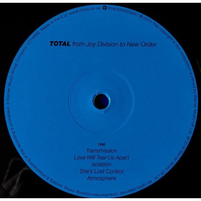 New Order Total From Joy Division To New Order (  Best of ) ( vinyl 2LP )