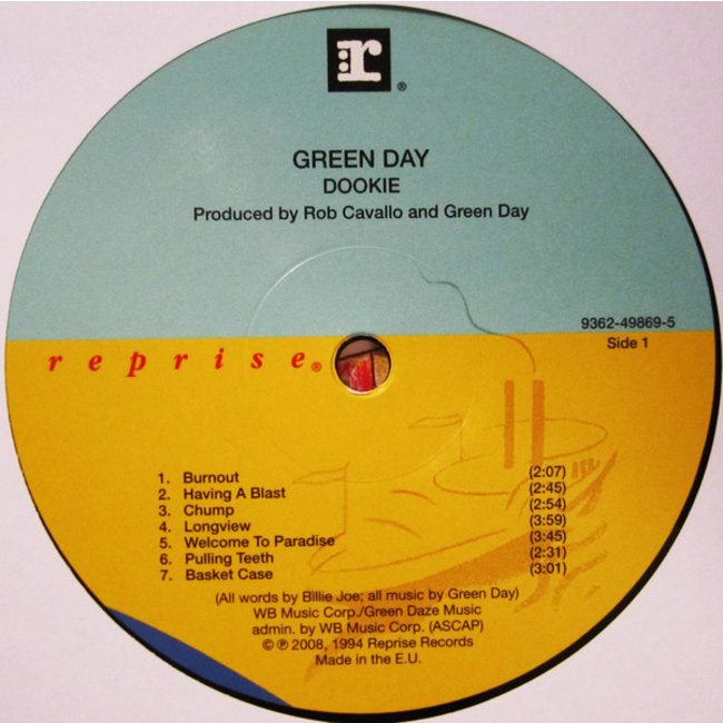 Green Day Dookie ( vinyl LP )