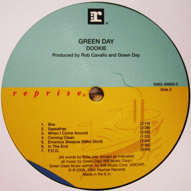 Green Day Dookie ( vinyl LP )