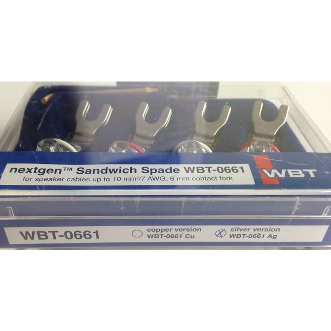 WBT Spade 6mm =box 4pcs =