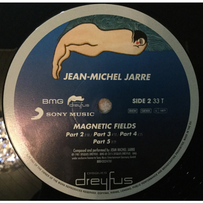 Jean-Michel Jarre Les Chants Magnetiques (Magnetic Fields) =vinyl LP=