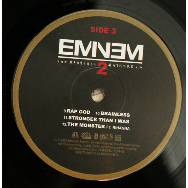 Eminem Marshall Mathers LP 2 ( viny 2LP)