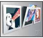ArtVinyl Play & Display 3pack White