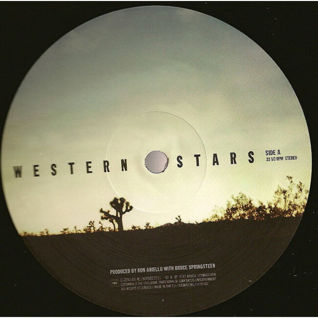 Bruce Springsteen Western Stars (  vinyl 2LP )