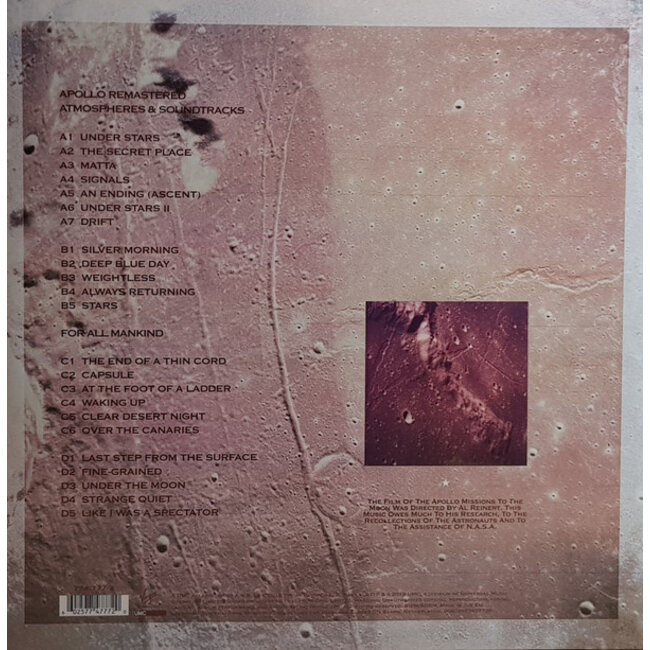 Brian Eno Apollo: Atmospheres & Soundtracks (Extended Edition 180g vinyl 2LP)