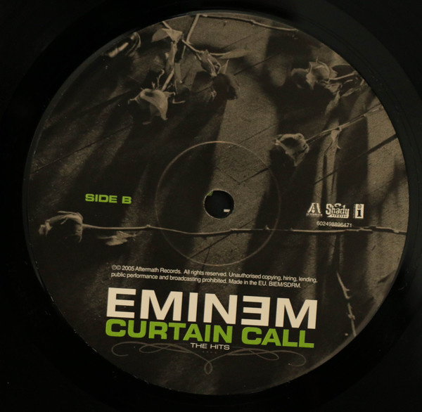 Eminem Curtain Call The Hits Vinylvinyl