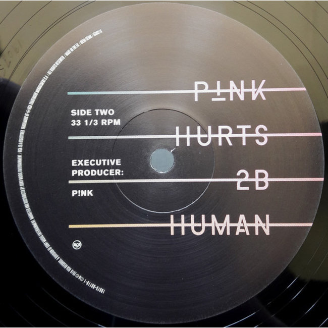 Pink(P!nk) Hurts 2B Human ( vinyl 2LP )