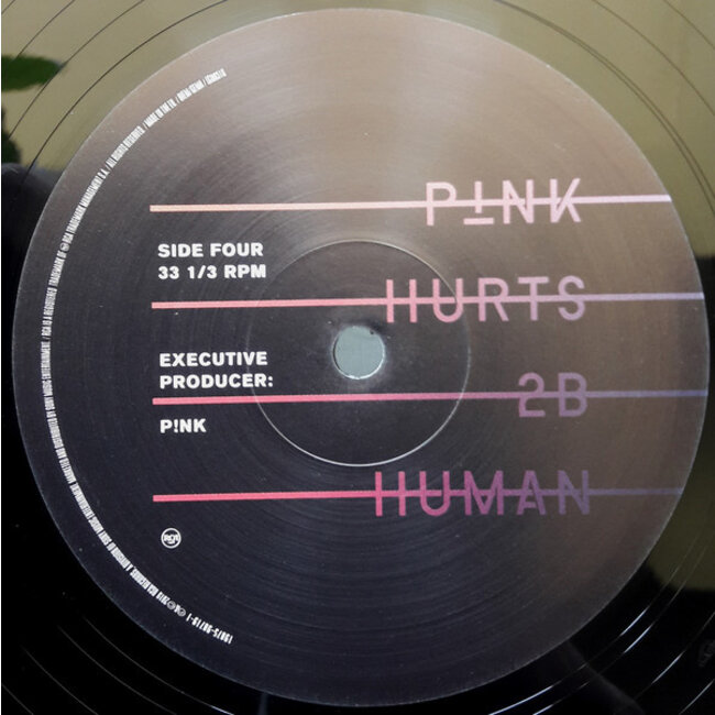 Pink(P!nk) Hurts 2B Human ( vinyl 2LP )