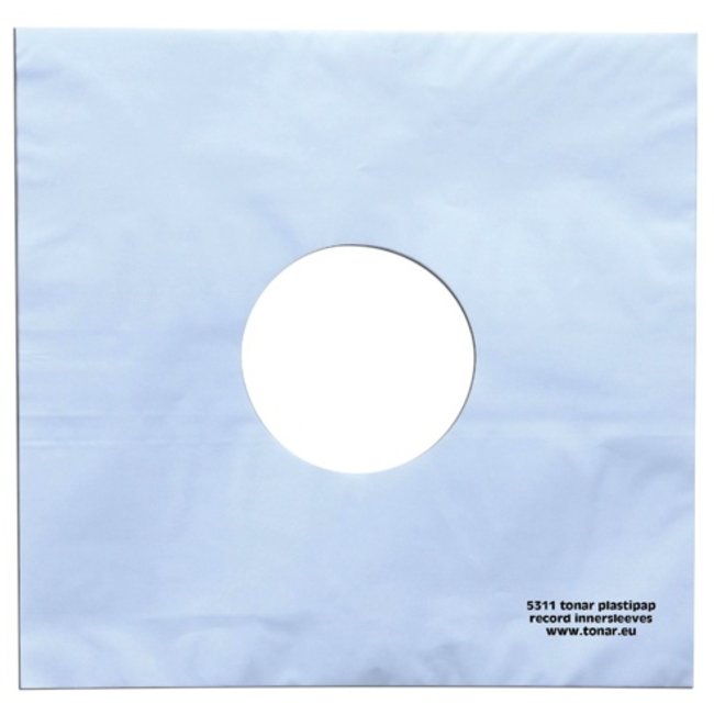 Tonar 12 inch plastipap binnenhoezen 25 (Tonar plastipap inner sleeves)