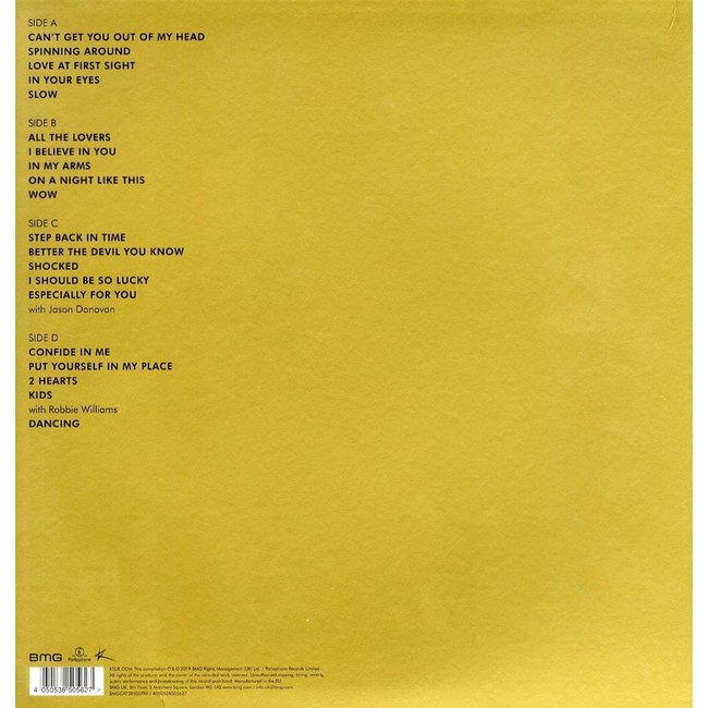 Kylie Minogue Step Back In Time (The Definitive Collection) ( vinyl 2LP )