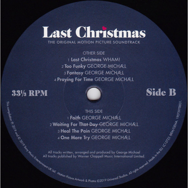 George Michael Last Christmas: The Soundtrack  ( & Wham!)  (vinyl 2P )