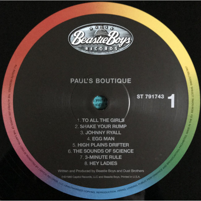 Beastie Boys Pauls Boutique ( vinyl LP Remaster )
