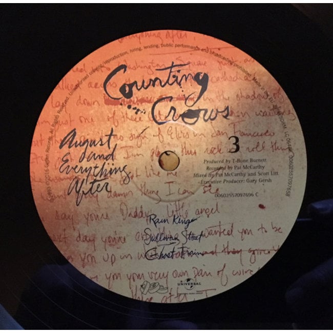 Counting Crows August And Everything After = vinyl 2LP= VinylVinyl