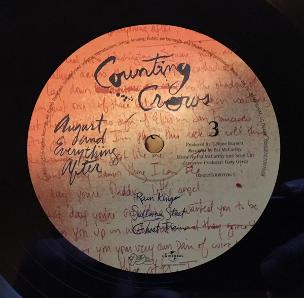 Counting Crows August And Everything After = vinyl 2LP= - VinylVinyl