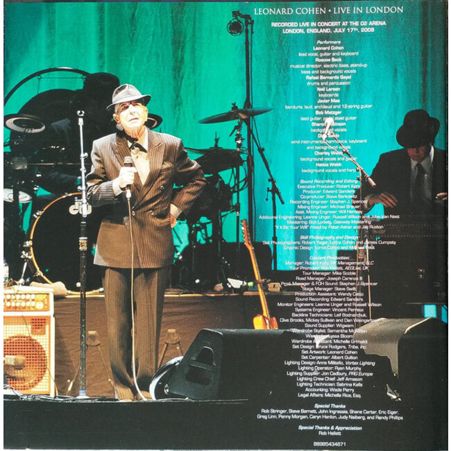 Leonard Cohen Live in London ( 180g vinyl 3LP )