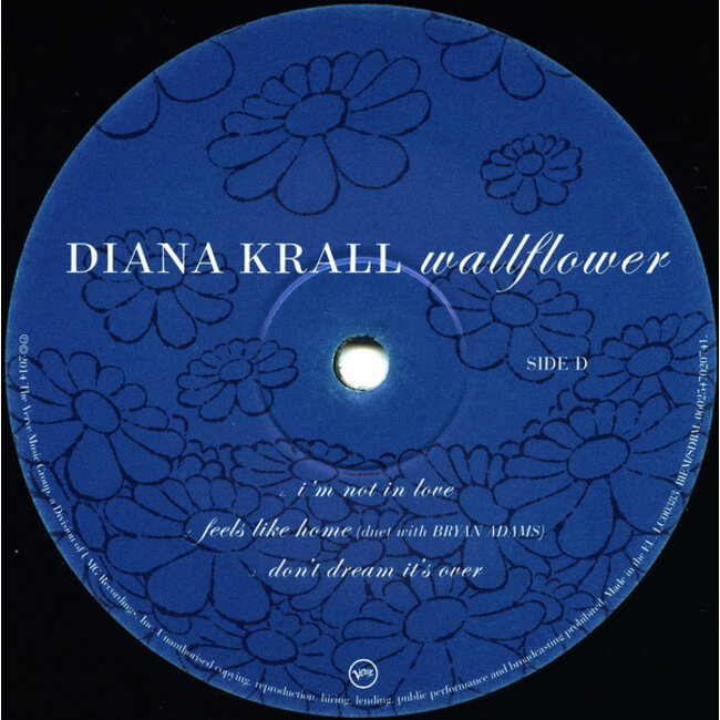 Diana Krall Wallflower=2 LP=