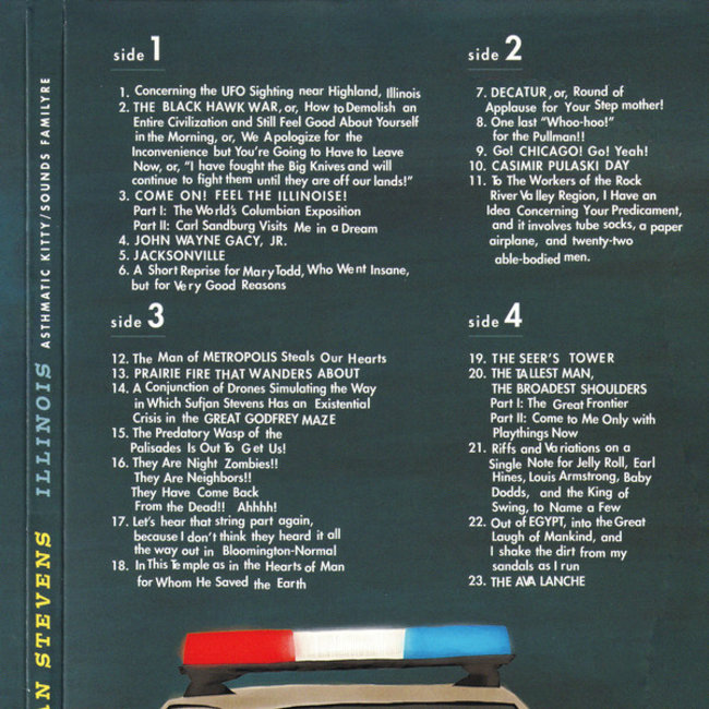 Sufjan Stevens Illinoise ( vinyl 2LP )