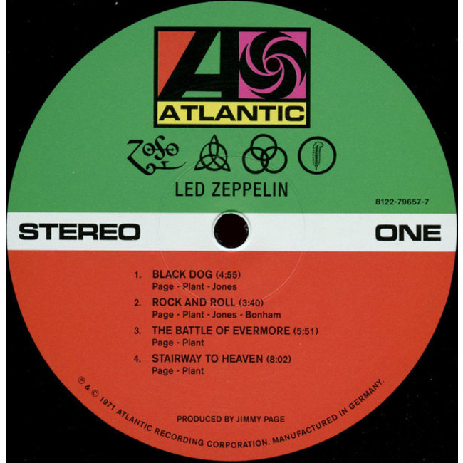 Led Zeppelin  Led Zeppelin IV (Untitled) ( remaster 180g vinyl LP )